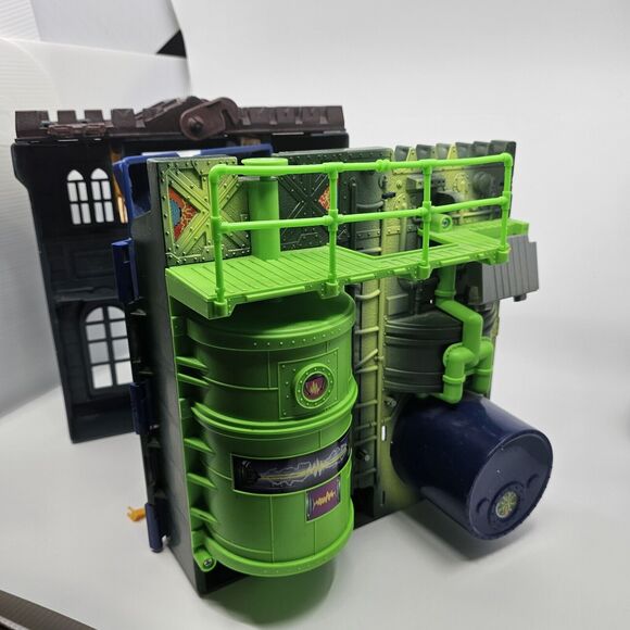 Vintage 1991 Kenner Batman Wayne Manor Batcave Command Center Playset ZipLine - Picture 11 of 12